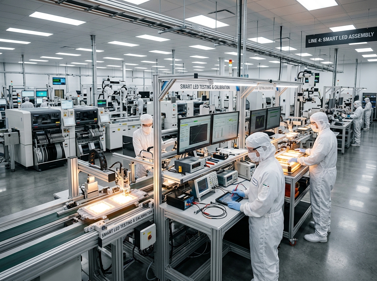 Hong Kong Bang Ha Lighting Assembly Line & Testing Facility